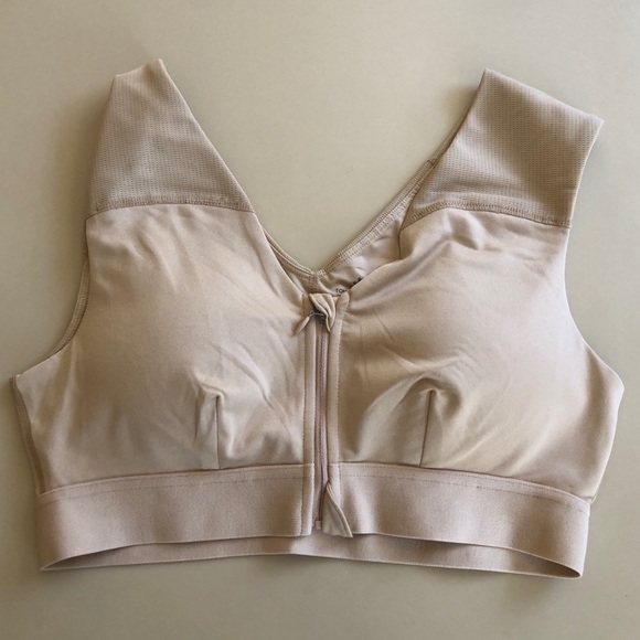 TOMMIE COPPER FRONT ZIP SUPPORT BRA L - Picture 3 of 9
